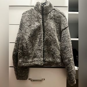 Garage women’s S sherpa zip up